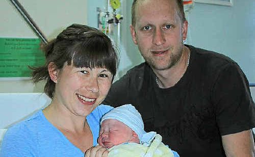 Just hours old, the son of Rachel and Brett Spies will be one of the youngest people to be counted in this year’s Census. Just hours old, the son of Rachel and Brett Spies will be one of the youngest people to be counted in this year’s Census.